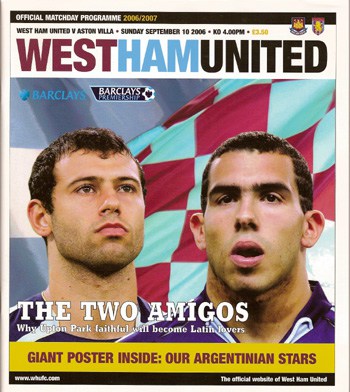 West Ham United FC v Aston Villa FC